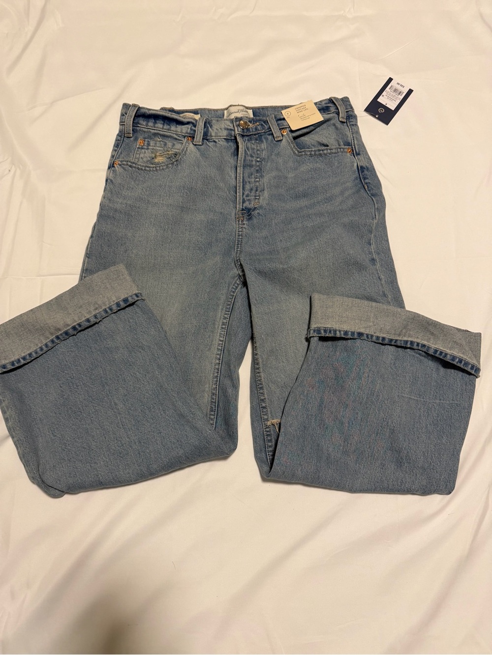 Universal Thread Men's Straight Light Wash Denim Jeans